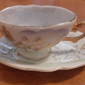 Vintage Mini pitcher and platter